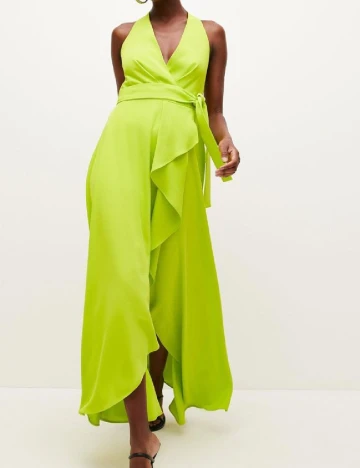 Rochie lunga Karen Millen, verde