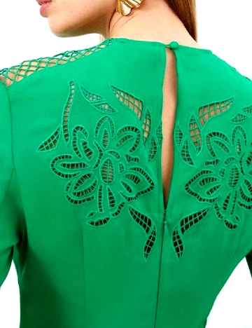 Rochie lunga Karen Millen, verde