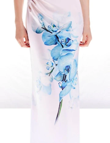 Rochie lunga Karen Millen, alb