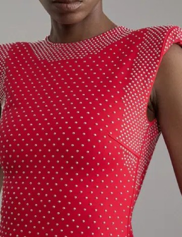 Rochie scurta Karen Millen, rosu