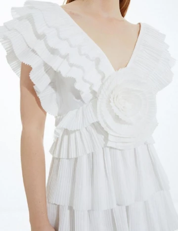 Rochie scurta Karen Millen, alb