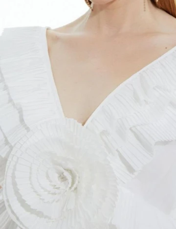 Rochie scurta Karen Millen, alb