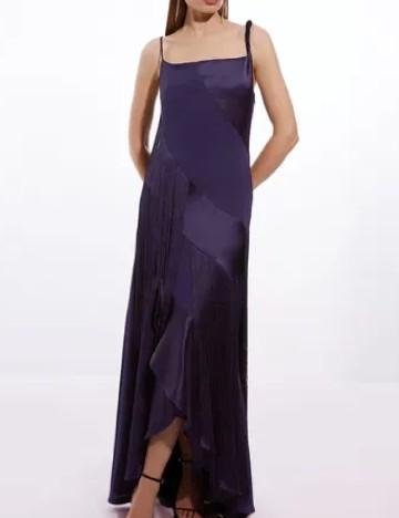 
						Rochie lunga Karen Millen, bleumarin