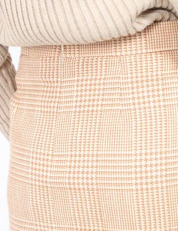 Fusta SHEIN, maro deschis