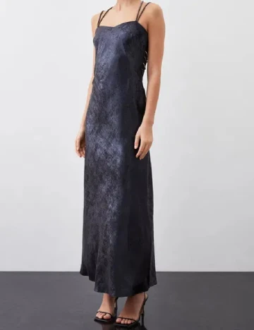 Rochie lunga Karen Millen, bleumarin