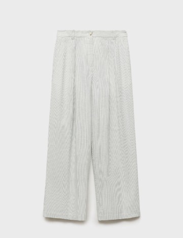Pantaloni Mango, ecru