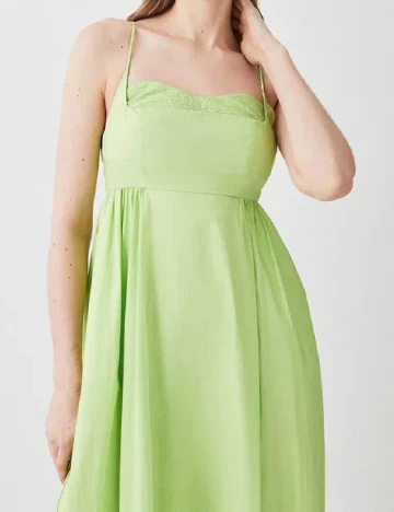 Rochie lunga Karen Millen, verde