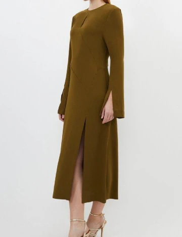 Rochie medie Karen Millen, kaki