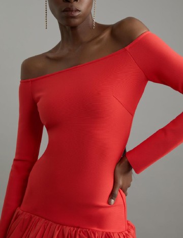 Rochie scurta Karen Millen, rosu