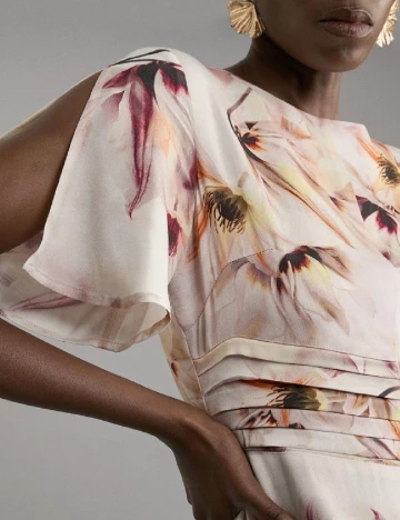 Rochie medie Karen Millen, floral print