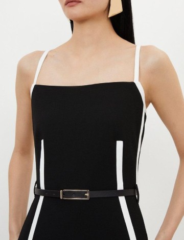 Rochie medie Karen Millen, negru