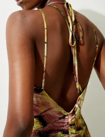 Rochie lunga Karen Millen, mix culori