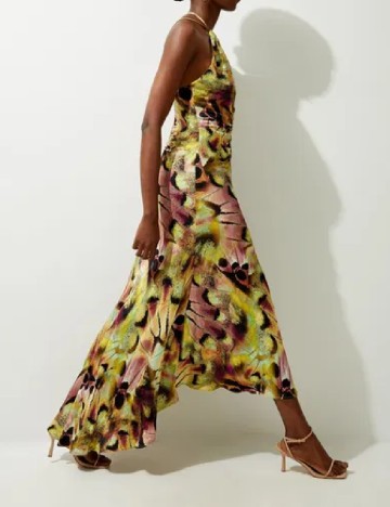 Rochie lunga Karen Millen, mix culori