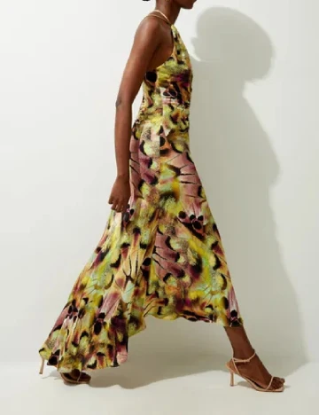 Rochie lunga Karen Millen, mix culori