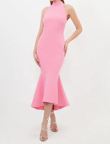 
						Rochie medie Karen Millen, roz