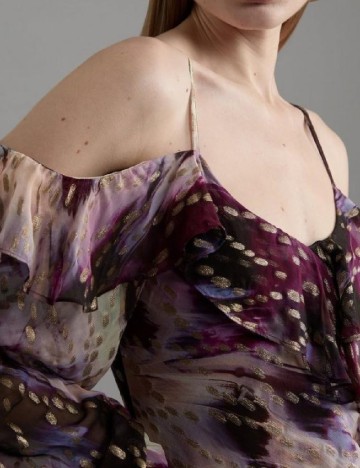 Rochie lunga Karen Millen, mix culori