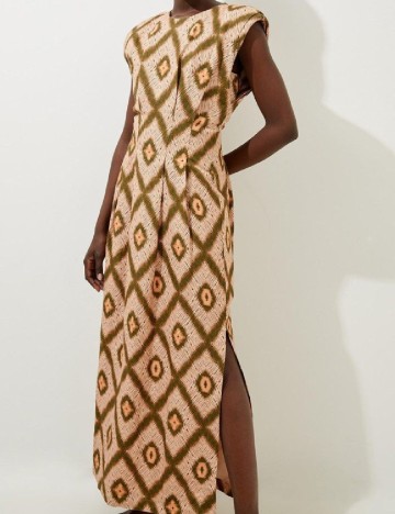 Rochie lunga Karen Millen, crem