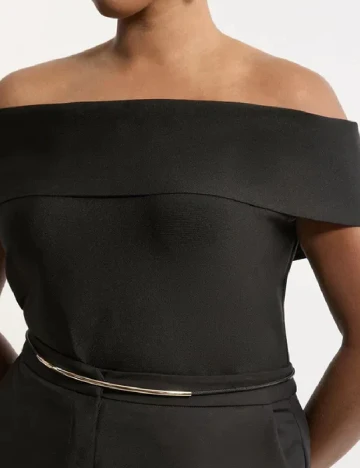 Bluza Karen Millen Plus Size, negru