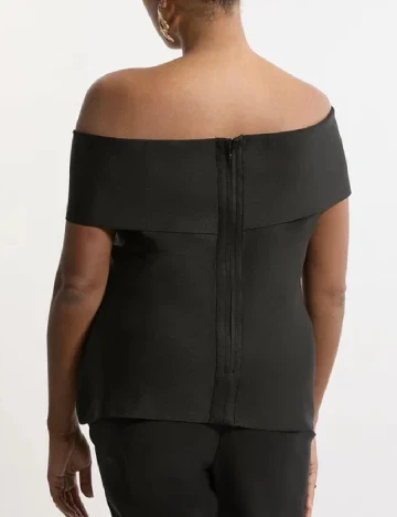 Bluza Karen Millen Plus Size, negru