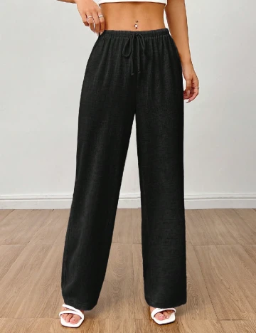 Pantaloni SHEIN, negru