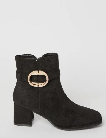 Botine PrettyLittleThing, negru