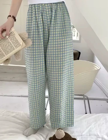 Set pantaloni de pijama 3 bucati SHEIN, mix culori