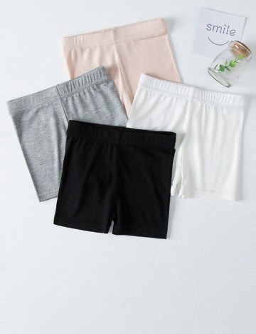 Boxeri 4 bucati Shein Kids, mix culori