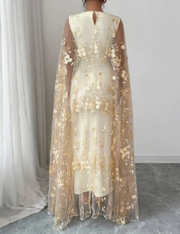 Rochie medie SHEIN, galben deschis