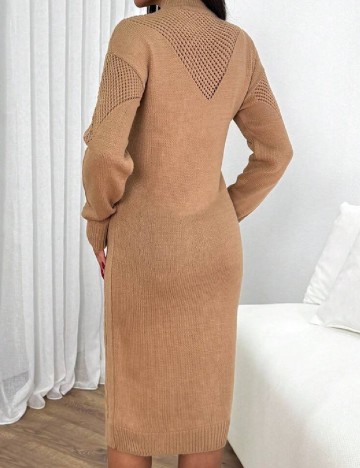 Rochie medie SHEIN, maro