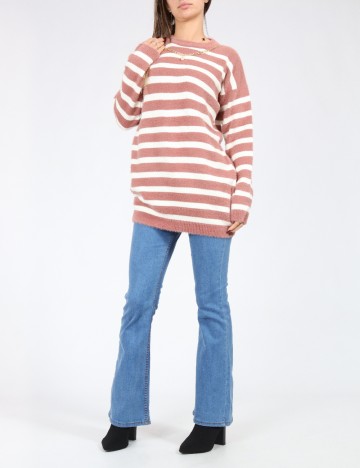 Pulover SHEIN, roz pudra