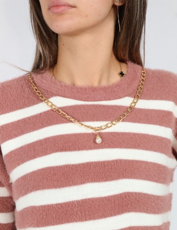 Pulover SHEIN, roz pudra