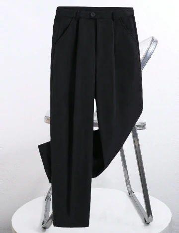 Pantaloni Shein Kids, negru