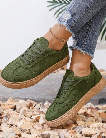 Adidasi SHEIN, verde