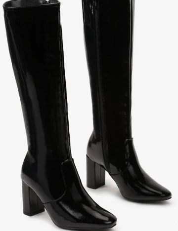 Cizme PrettyLittleThing, negru