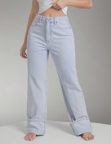 
						Blugi SHEIN, albastru