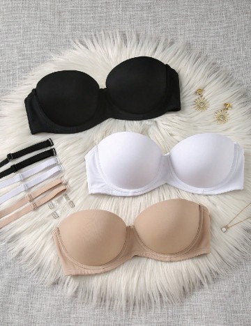 
						Set sutiene 3 bucati SHEIN, mix culori