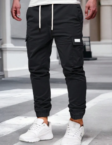 Pantaloni SHEIN, negru