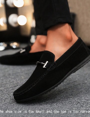 
						Mocasini SHEIN, negru