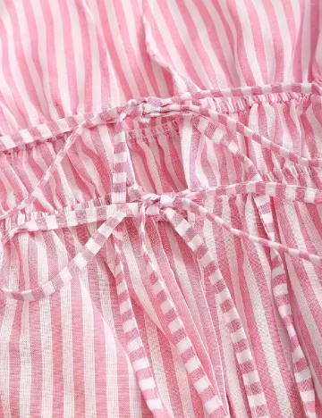 Bluza SHEIN, roz/alb