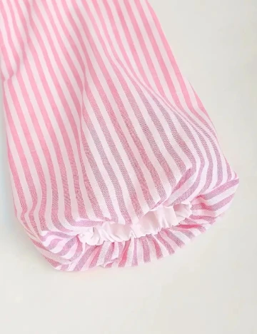 Bluza SHEIN, roz/alb