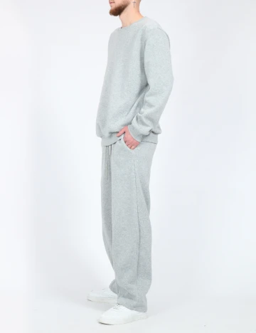 Pantaloni SHEIN, gri deschis