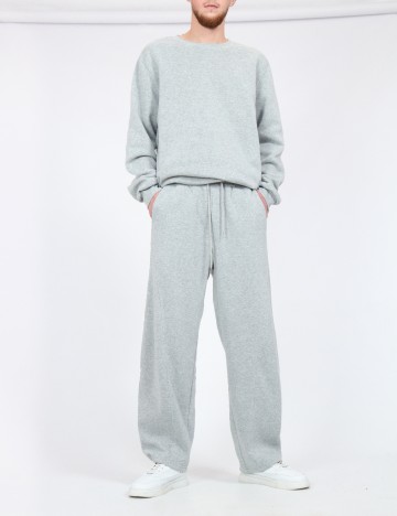 Pantaloni SHEIN, gri deschis