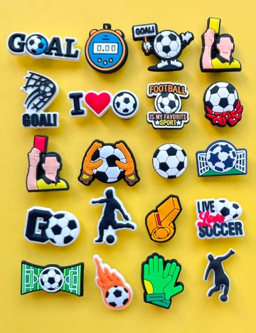 Set charmuri pentru saboti SHEIN, mix culori