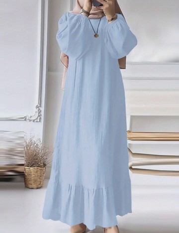 
						Rochie lunga SHEIN, albastru