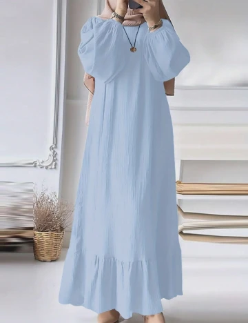 Rochie lunga SHEIN, albastru