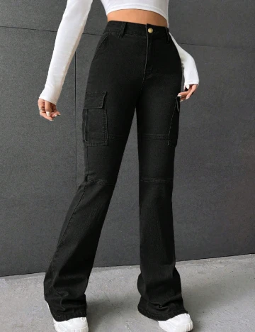 Blugi Shein Kids, negru