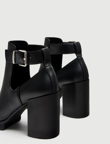 Botine Pull&Bear, negru