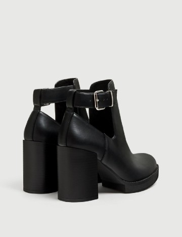 Botine Pull&Bear, negru