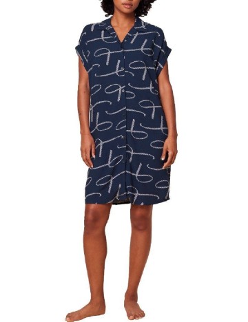 
						Camasa de noapte Triumph, bleumarin