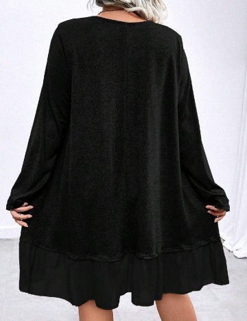 Rochie scurta SHEIN CURVE, negru